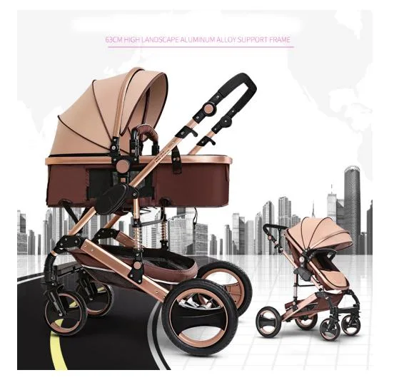 Stroller Travel Portable Multifunctional Baby Pram Luxury Baby Stroller 3 in 1