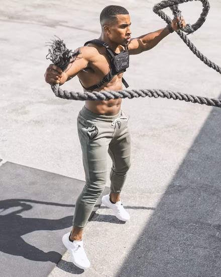 Jambear Baby-Sweatshirt-Set aus Bio-Baumwolle, nachhaltige Kinder-Sportbekleidung, Pullover mit Rundhalsausschnitt und Jogginghose, Kleinkind-Jogger-Set